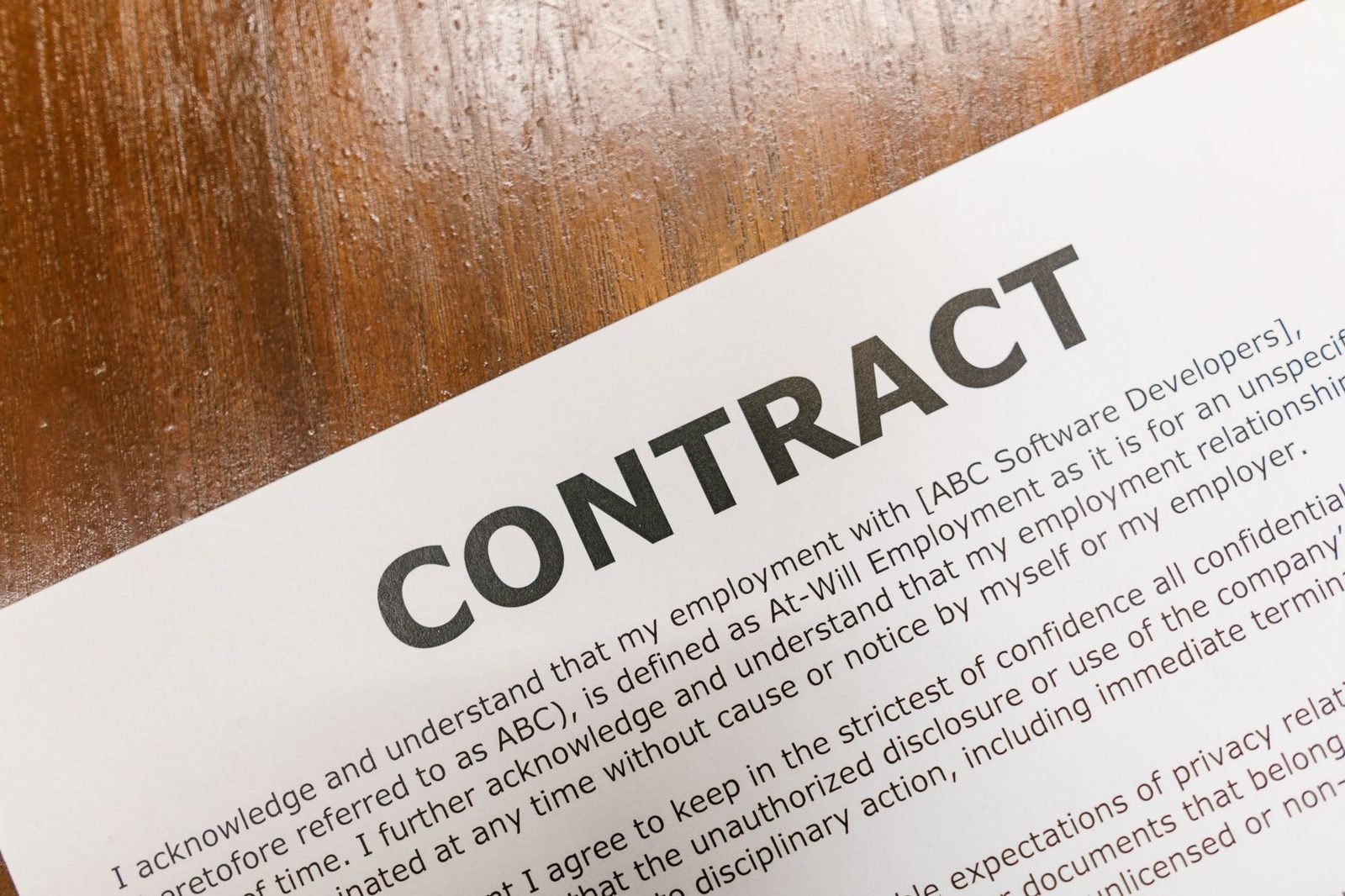 Small Print Glossary: Deposits, Excess, Surcharges and Cancellation Windows